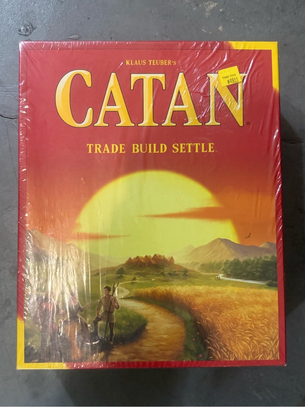 NWT 5TH EDITION - SETTLERS OF CATAN FAMILY STRATEGY BOARD GAME